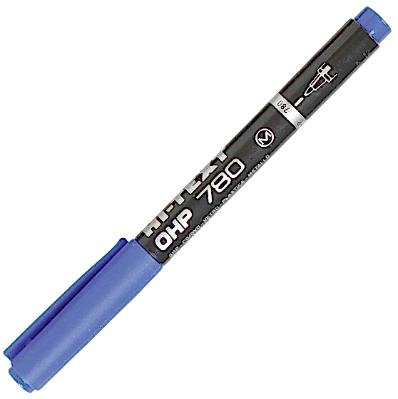 Hi-Text Asetat Kalemi (M) Mavi