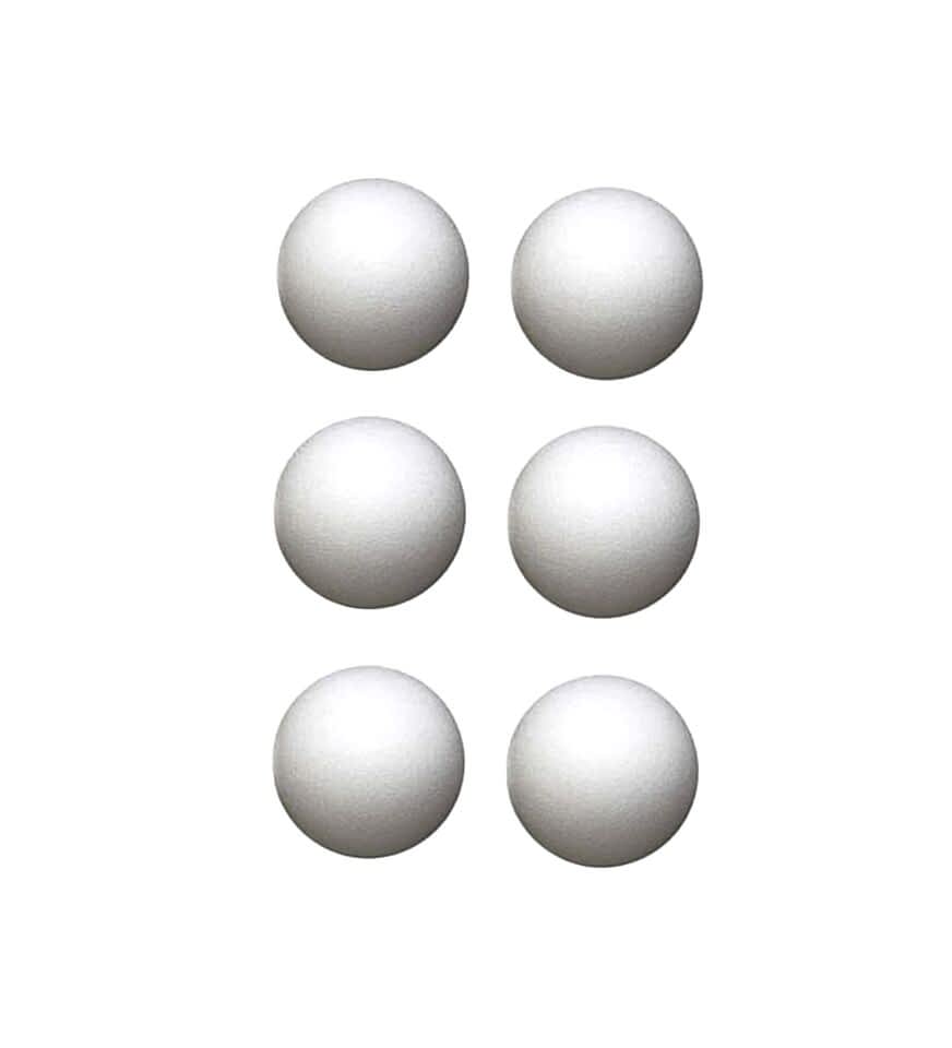 Bu-Bu Strafor Köpük Top 7 Cm 6 Lı&nbsp;