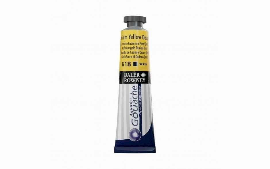 Daler Rowney Aquafine Guaj 15 Ml Cad Yellow Deep Hue