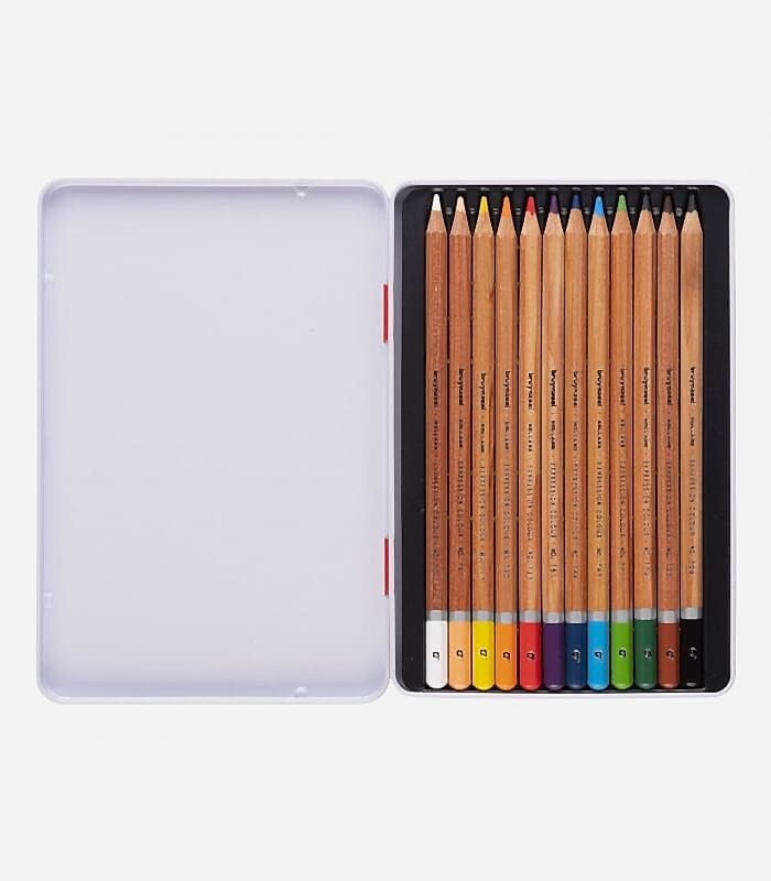 Bruynzeel Expression Colour 12 Li Kuru Boya Kalemi Seti