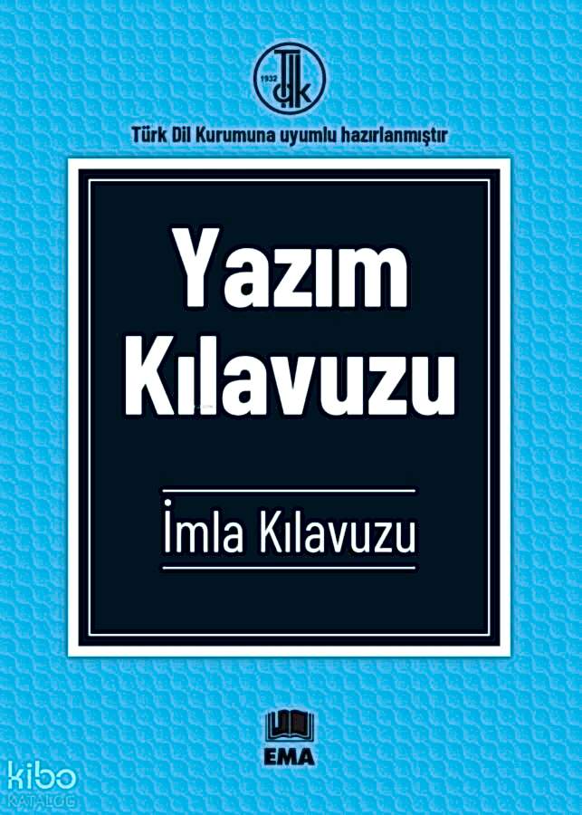 Ema Kitap Yazım Kılavuzu Ortaokullar İçin
