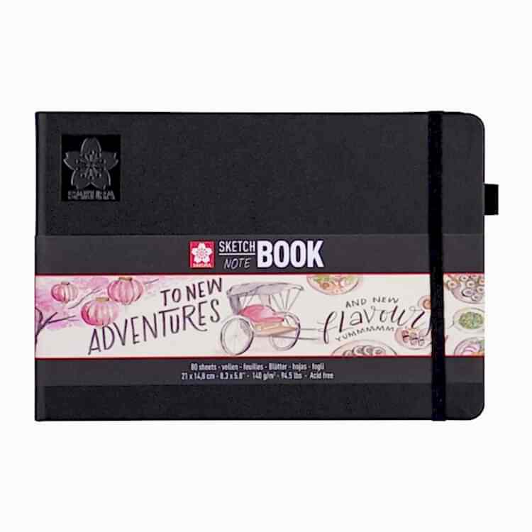 Sakura Eskiz Defteri Beyaz Kağıt 21x15 Cm 140 Gr 80 Yaprak