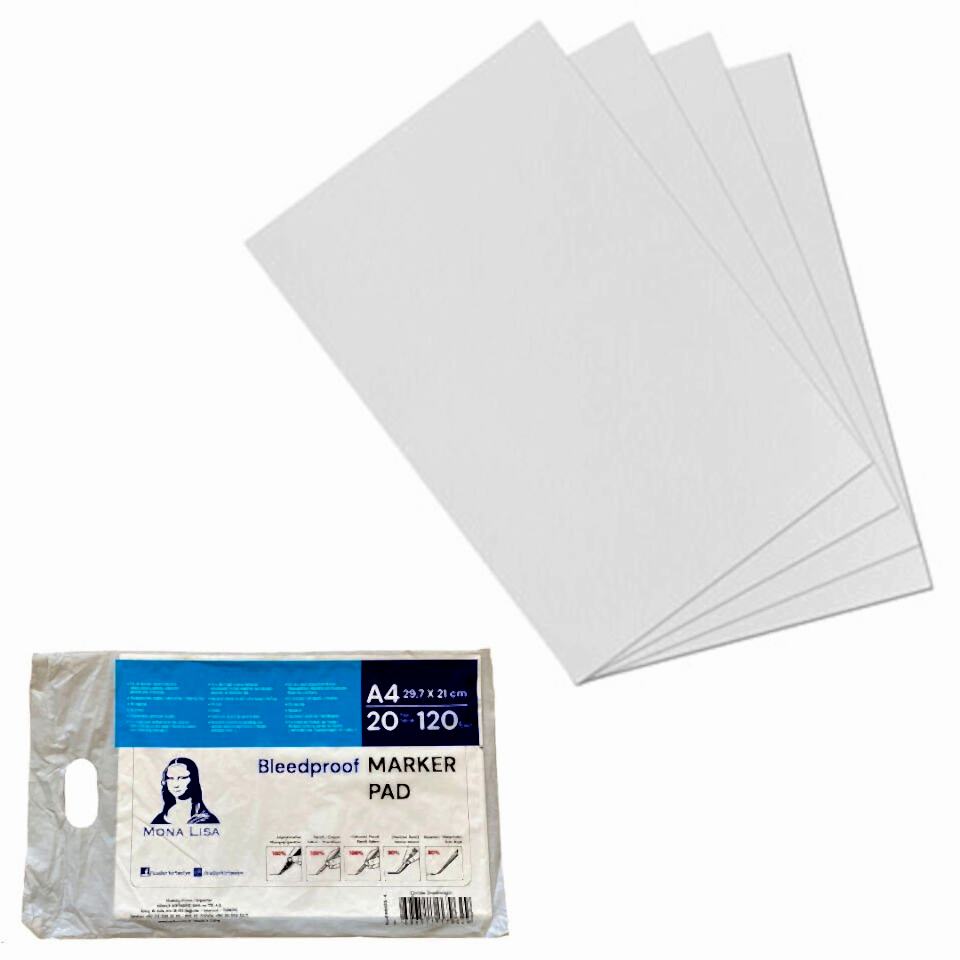 Mona Lisa Marker Pad Telli A4 20 Yaprak 120G