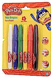 Play-Doh Yüz Boyası 6 Renk