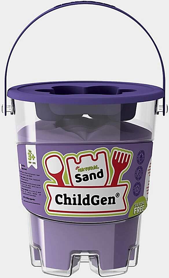 Gen Oyuncak Kinetik Kum 500 Gr Mor