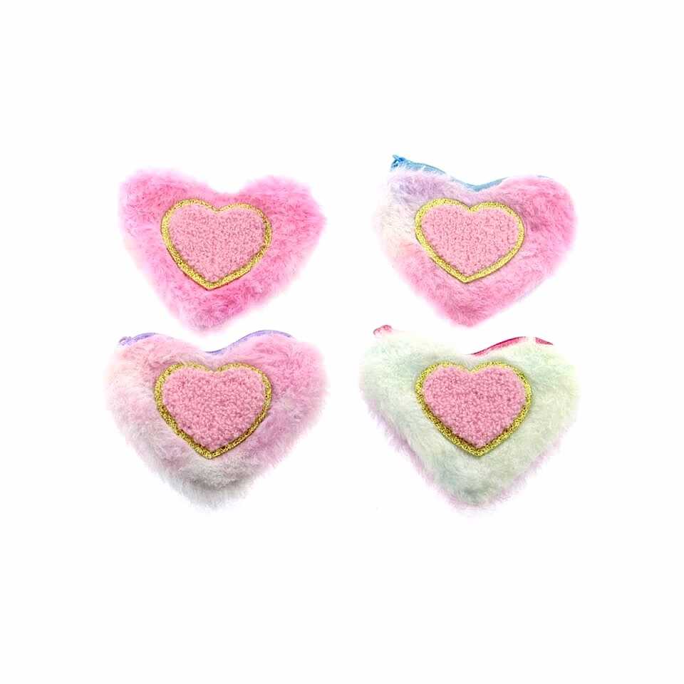 Taros Peluş Kalpli Anahtarlık