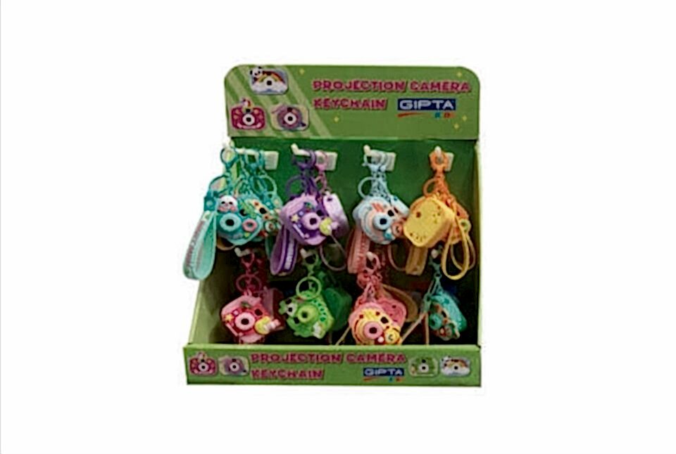 Gıpta Retrocam Silikon Anahtarlık