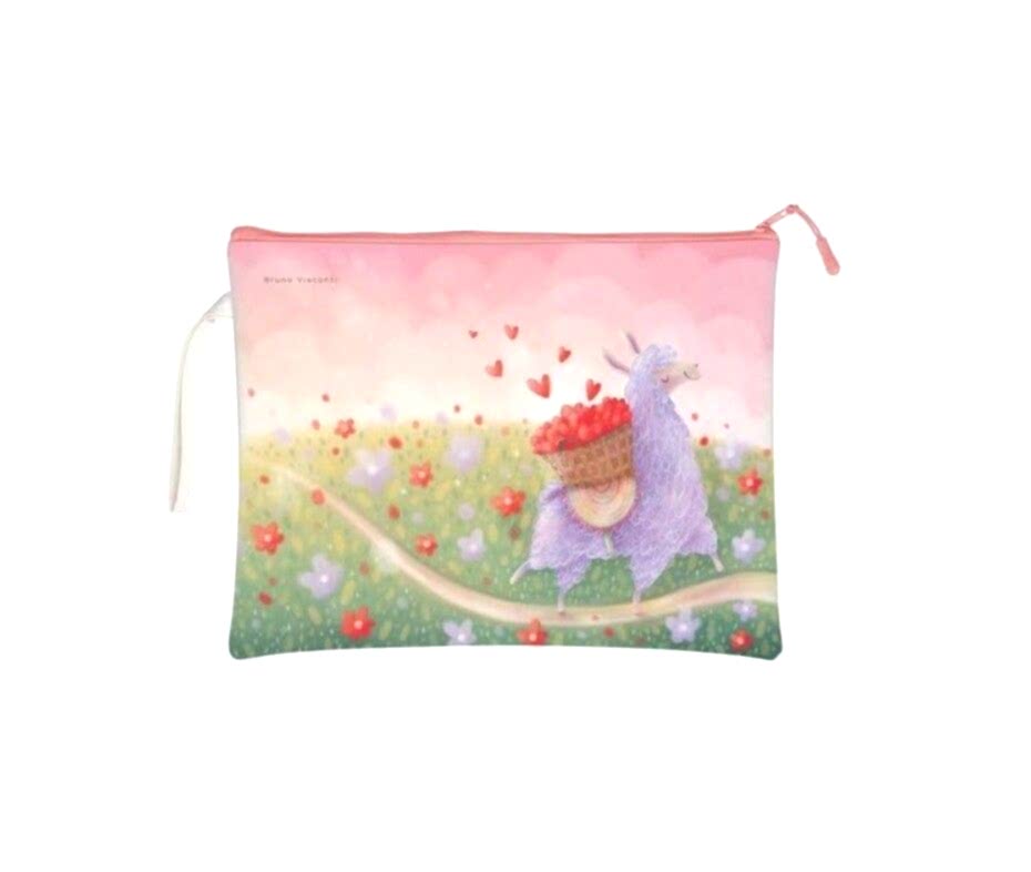 Bruno Visconti Fermuarlı Dosya Vegan Deri 34X26 Cm