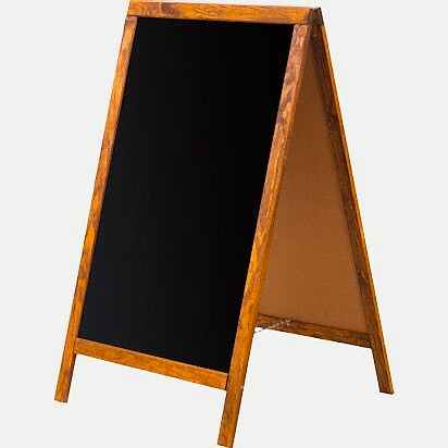 İnter 50x70 Ahşap Menü Tahtası