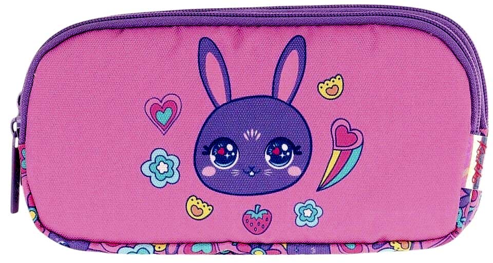 Kaukko Kids 3 Bölmeli Kalem Çantası Shıne Rabbit