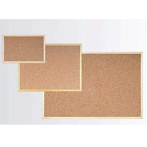 İnter 45x60 Ahşap Çerçeveli Duvara Monte Mantar Pano