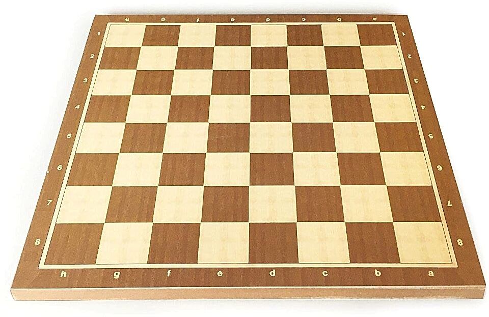 Star Satranç Sehpası Pol. Ceviz 29x29 Cm