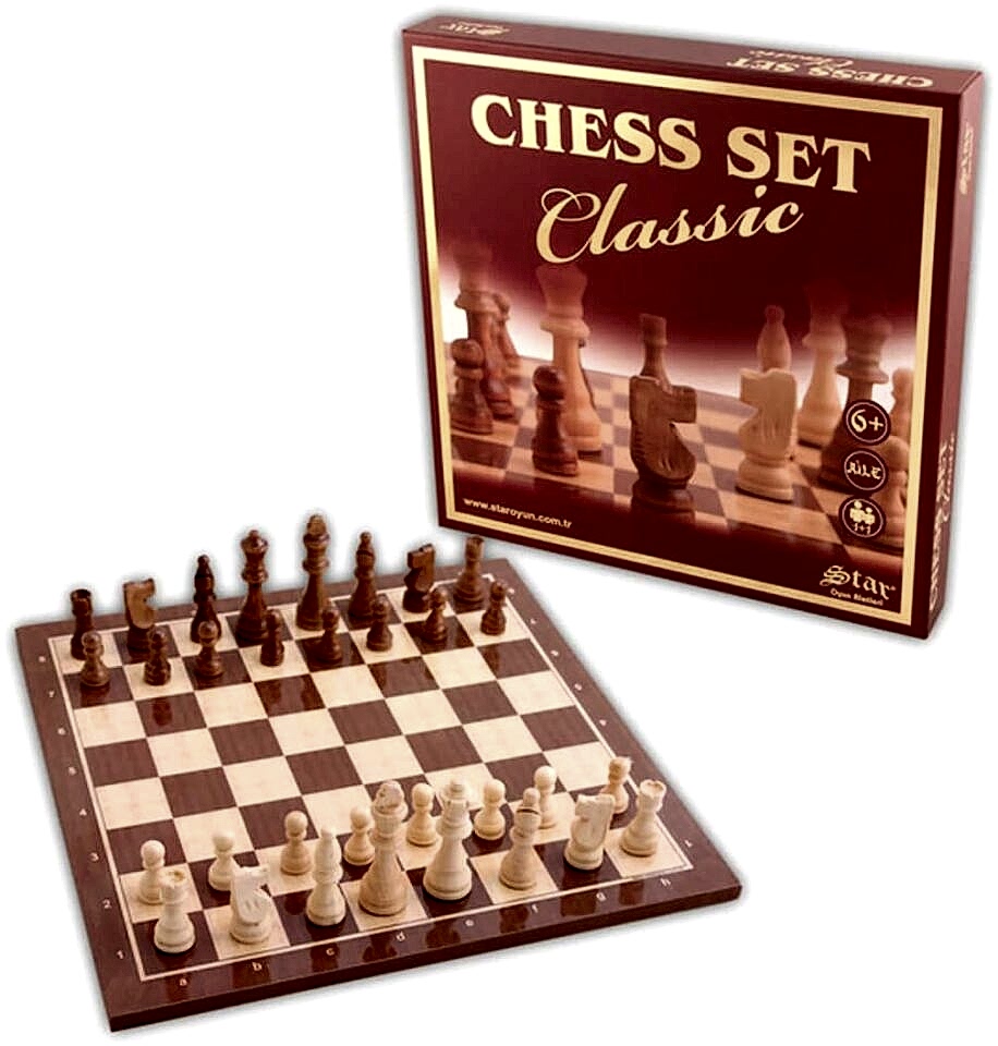 Star Chess Set Classıc Büyük