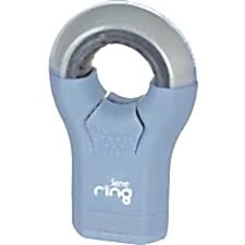 Serve Rıng Silgili Kalemtras Gok Mavi Tekli