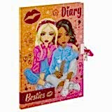 Taros Besties A5 Kilitli Günlük 60 Yaprak