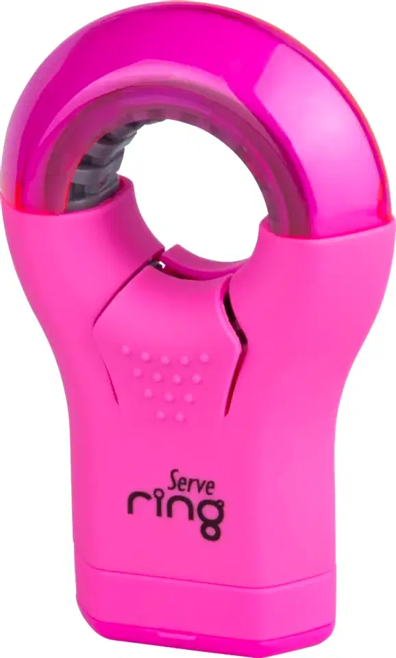 Serve Rıng Silgili Kalemtras Pembe Tekli