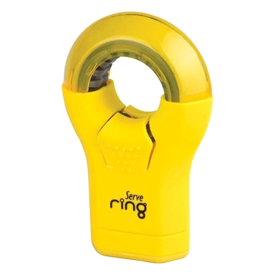 Serve Rıng Silgili Kalemtras Sarı Tekli