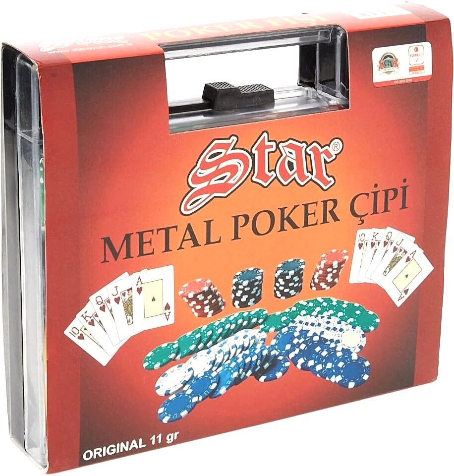 Star Poker Çipi 100 Lük Çanta