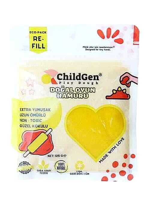 Gen Oyuncak Poşet Hamur 125 Gr Sarı