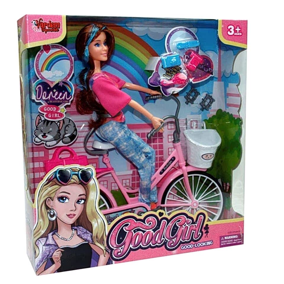 Aksesuarlı Bisikletli Bebek