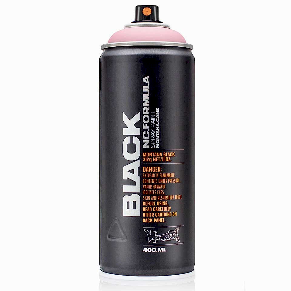 Montana Black Sprey Boya 400 Ml Miss Piggy BLK3100