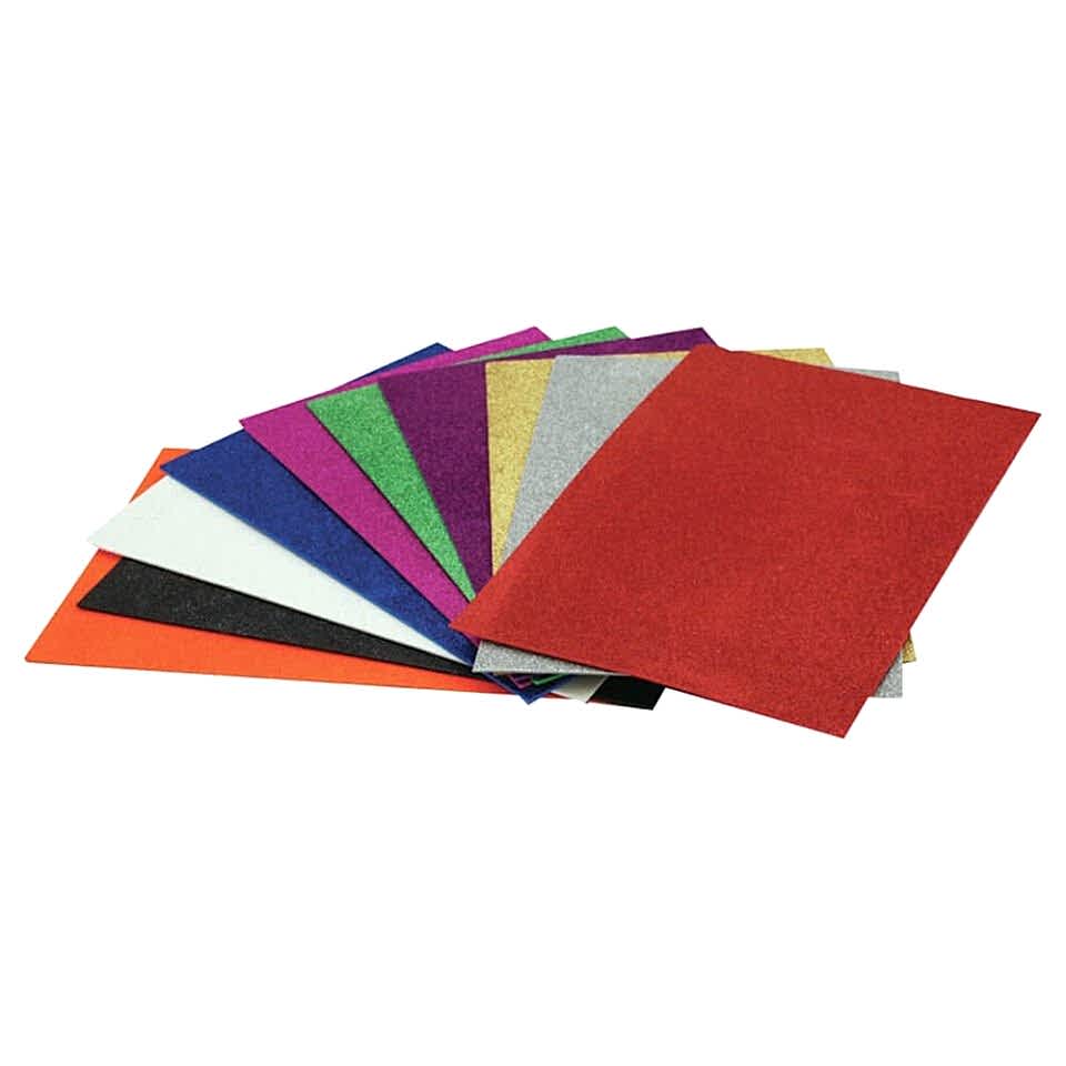 Lino Simli Yapışkanlı Eva 20x30 Cm 10 Renk