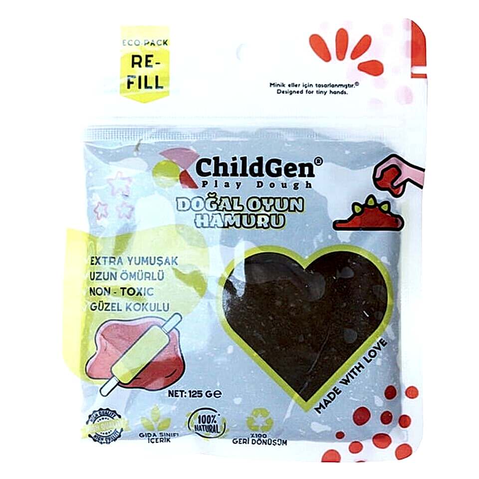 Gen Oyuncak Poşet Hamur 125 Gr Kahverengi