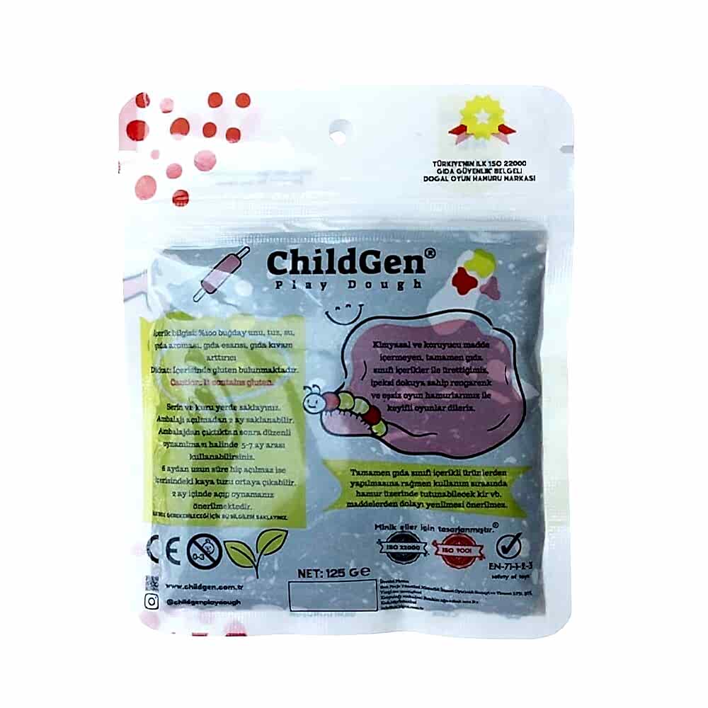 Gen Oyuncak Poşet Hamur 125 Gr Kahverengi