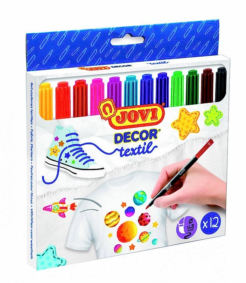 Jovi 1410 Decor Tekstil Kalemi 12 Renk