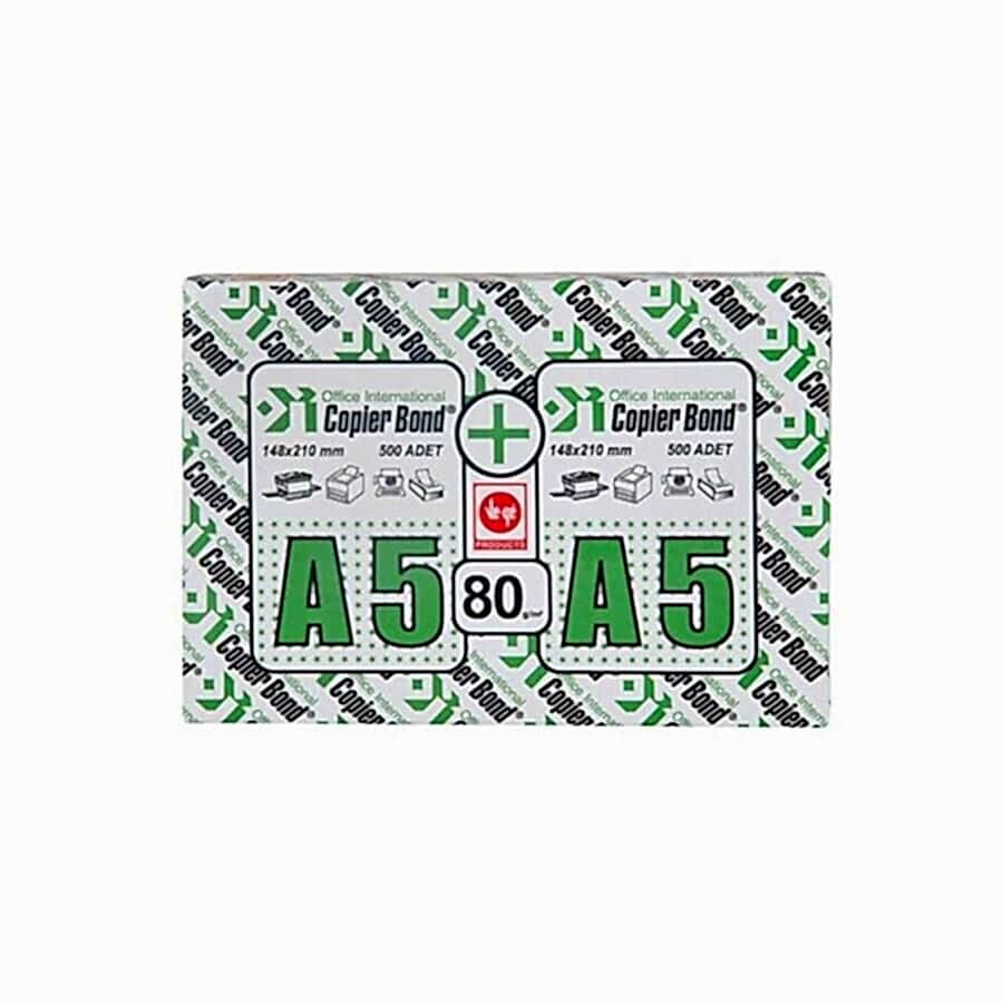 Vege Copier Bond Fotokopi Kağıdı A5 80 Gr 500 Lü 2 Li Paket