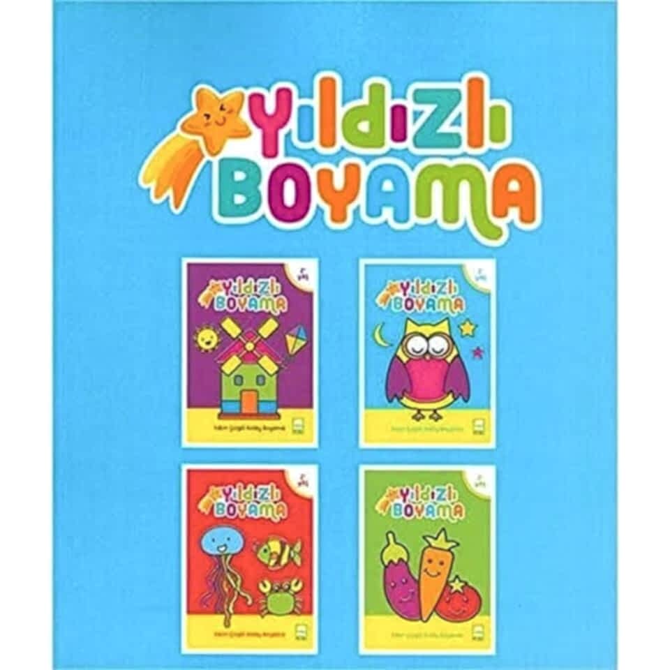 Ema Kitap Yıldızlı Boyama
