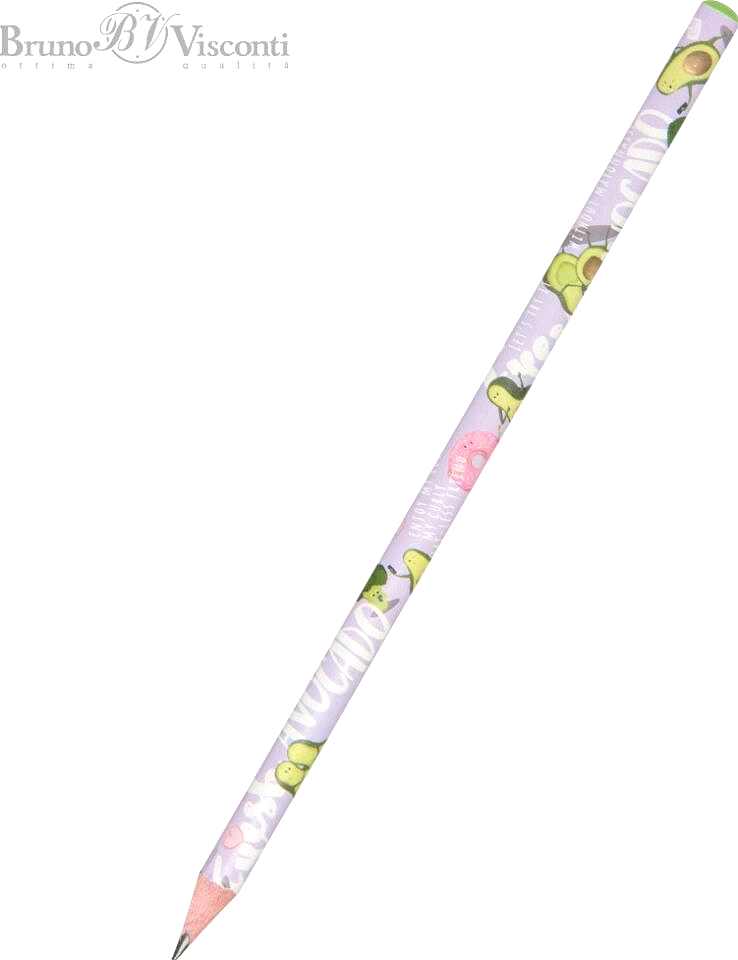 Bruno Visconti Kurşun Kalem Happygraphix Avokado Selfi Hb