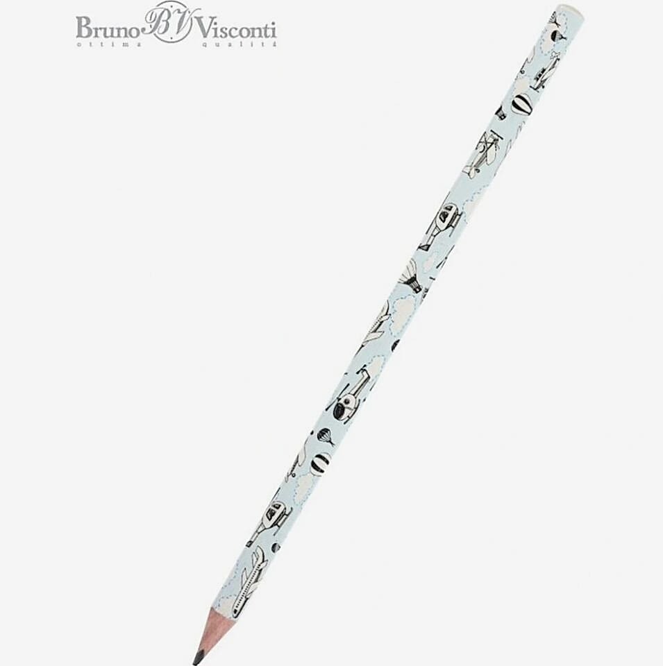 Bruno Visconti Kurşun Kalem Happygraphix Uçaklar