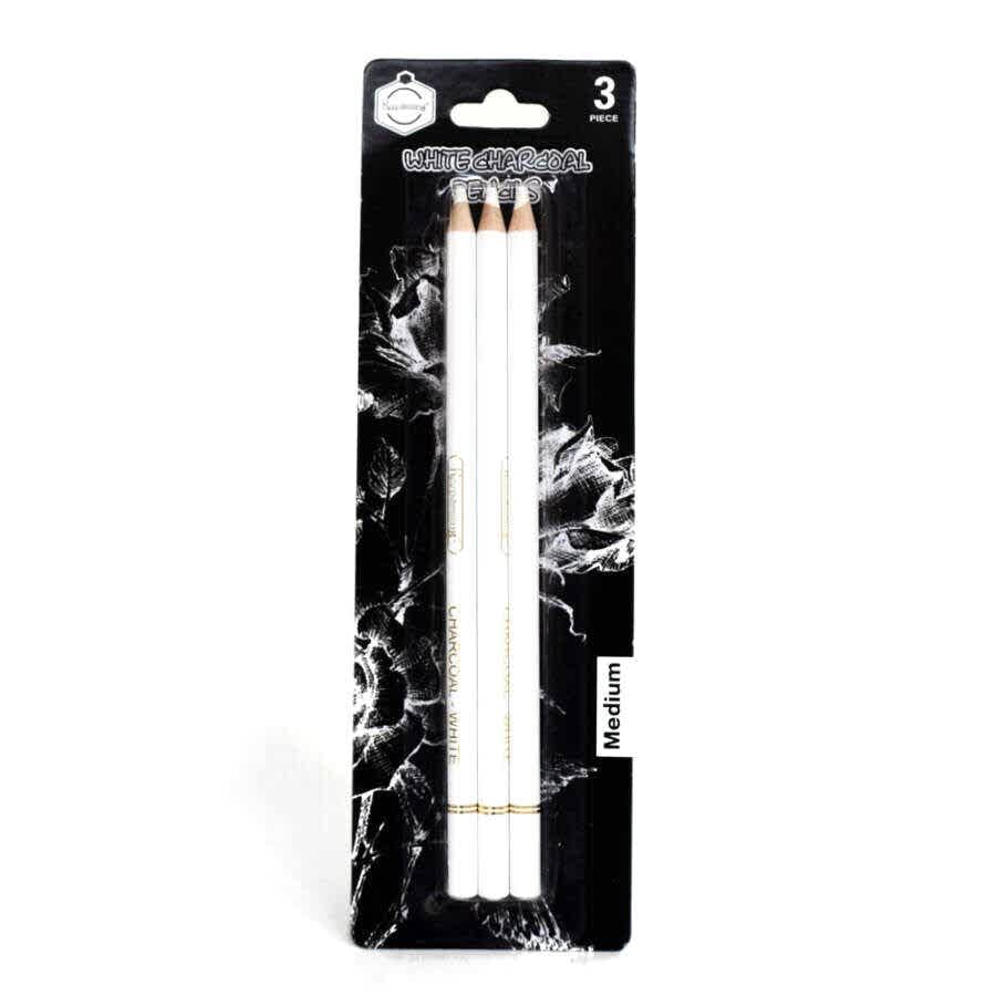 Keep Smiling Beyaz Kömür Kalem Seti 3 Lü N G047