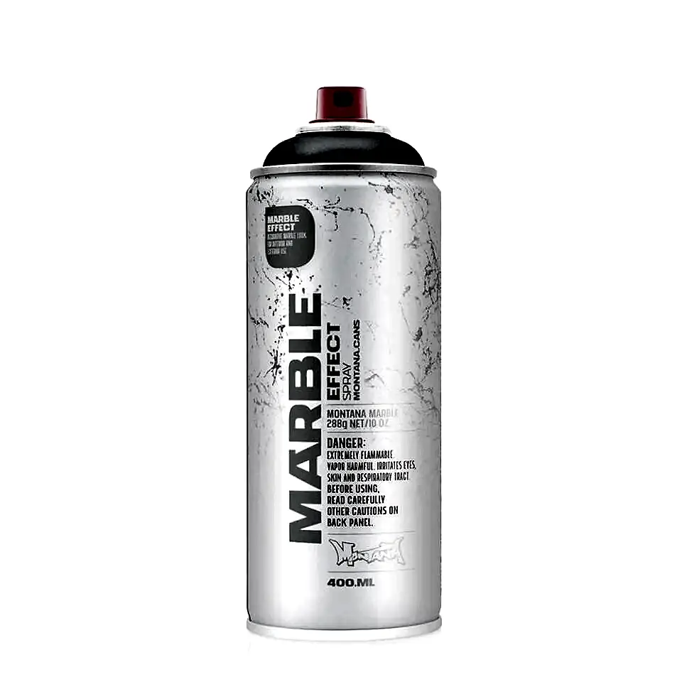 Montana Effect Marble Sprey Boya 400 Ml Black Em 9000