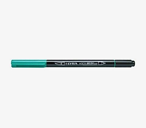 Lyra Aqua Brush Duo Night Green
