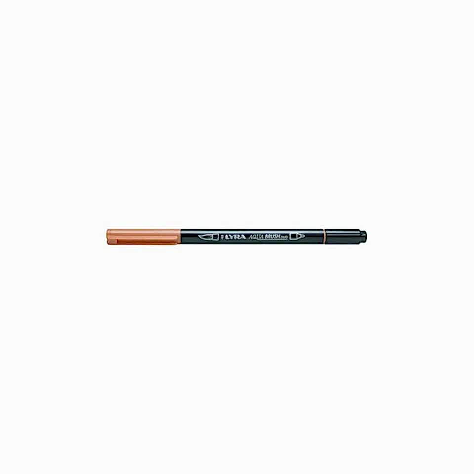 Lyra Aqua Brush Duo Burnt Ochre