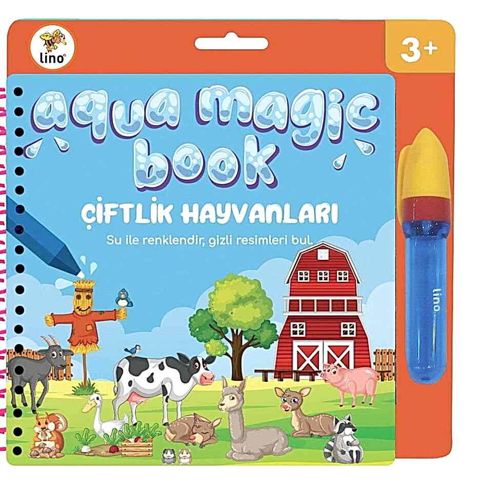 Lino Aqua Magic Book Çiftlik Sihirli Boyama Kitabı