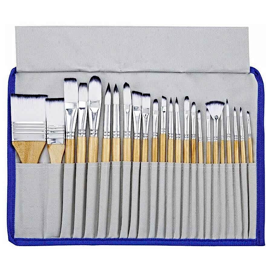 Brons Suluboya Fırça Seti