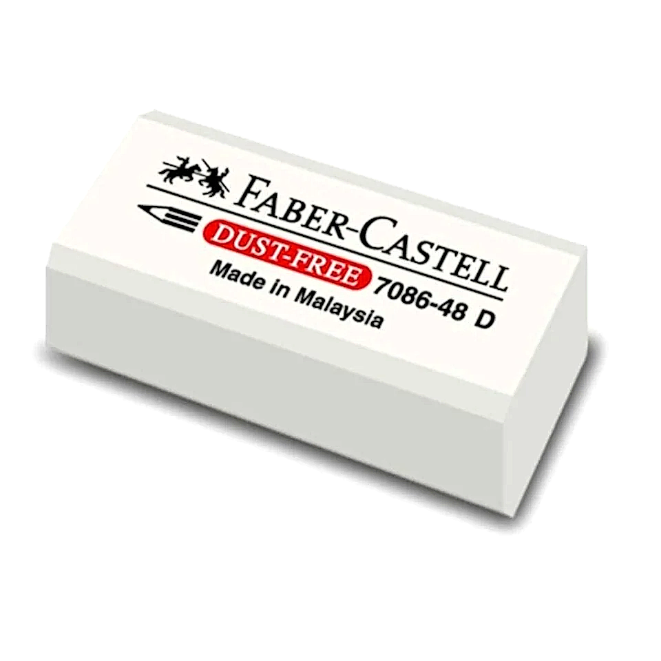 Faber-Castell 7086/48 Beyaz Silgi