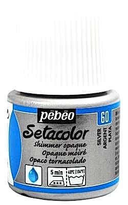 Pebeo Setacolor Opaque 45 Ml Şişe Yd Argent Moire