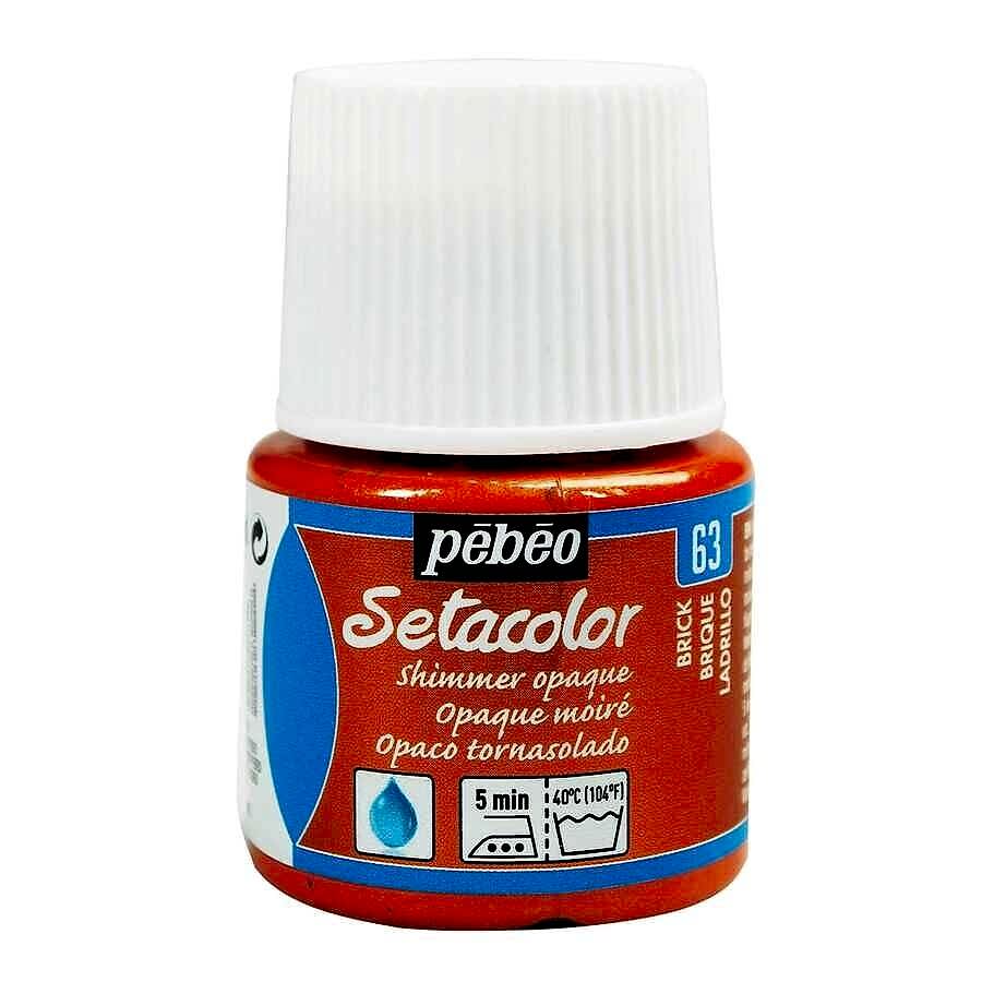 Pebeo Setacolor Opaque 45 Ml Şişe Yd Brique Moire