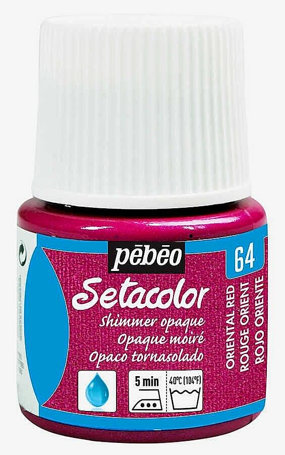 Pebeo Setacolor Opaque 45 Ml Şişe Yd Rouge D'Orient Moire