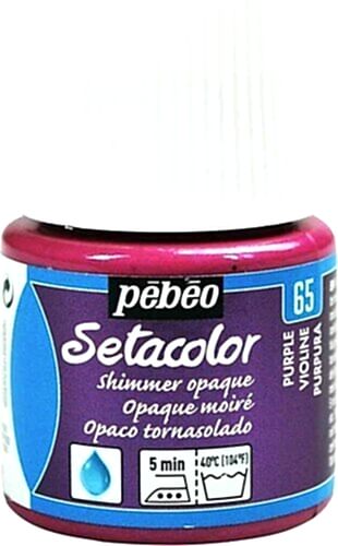 Pebeo Setacolor Opaque 45 Ml Şişe Yd Violine Moire