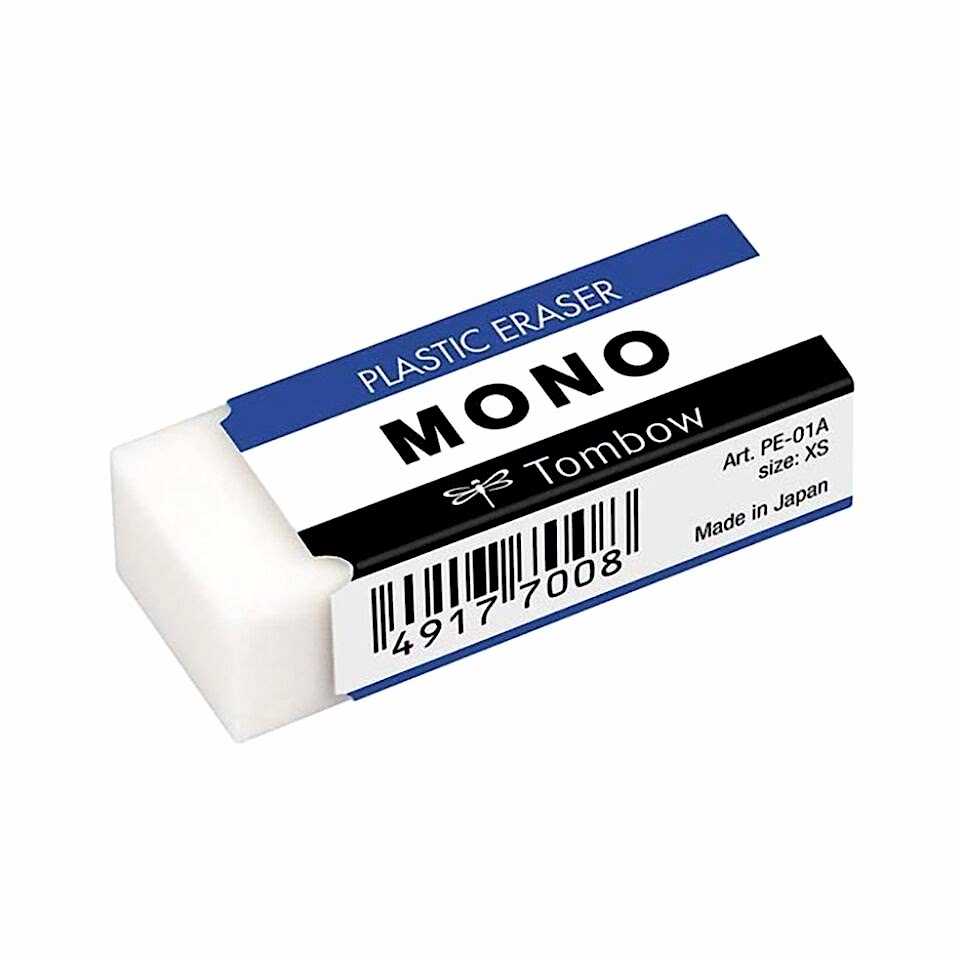 Tombow Mono Silgi 17x11x43 Mm Beyaz