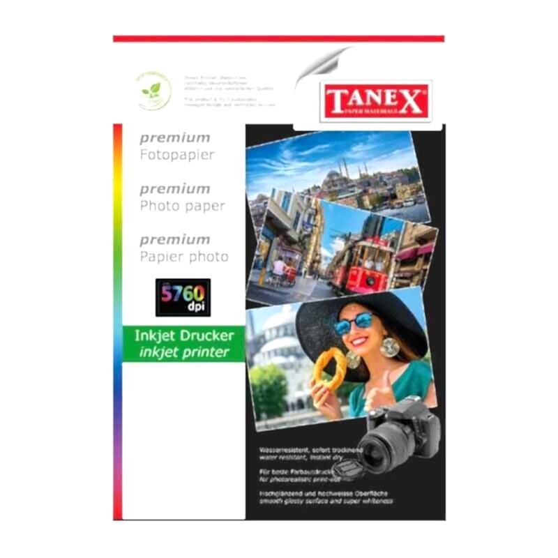 Tanex 200 Gr A4 Fotoğraf Kağıdı 25 Adet