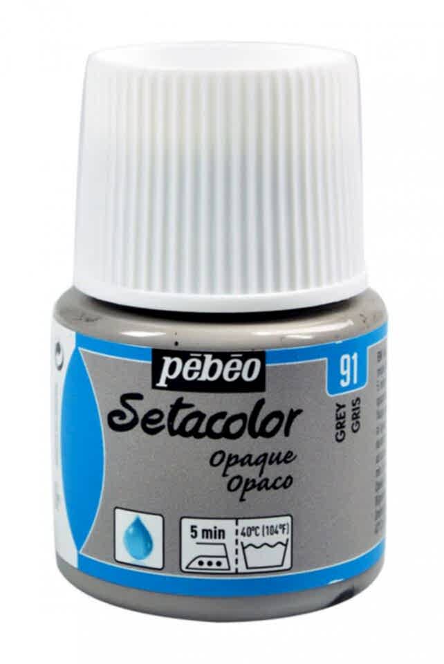 Pebeo Setacolor Opaque 45 Ml Şişe Grey