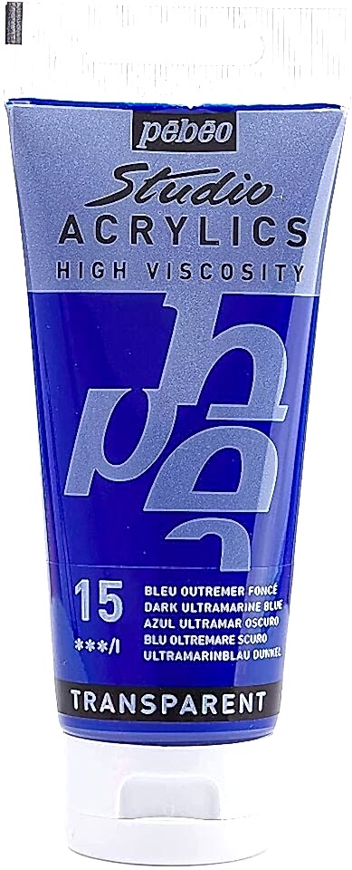 Pebeo Acrylıc Studıo Boyaları 100 Ml Dark Ultramarine Blue