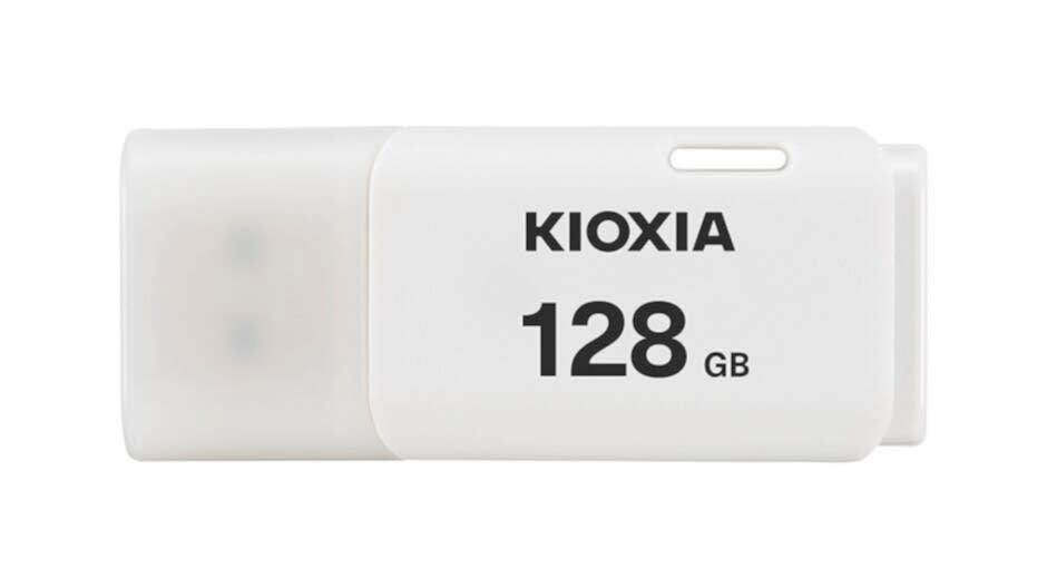Kioxia 128 Gb U202 Usb Beyaz 2.0 Flash Bellek