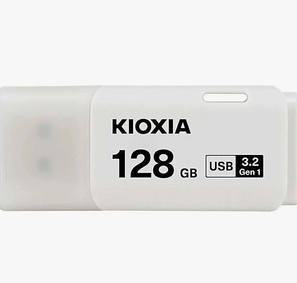 Kioxia 128 Gb U301 Beyaz Usb 3.2 Gen Flash Bellek